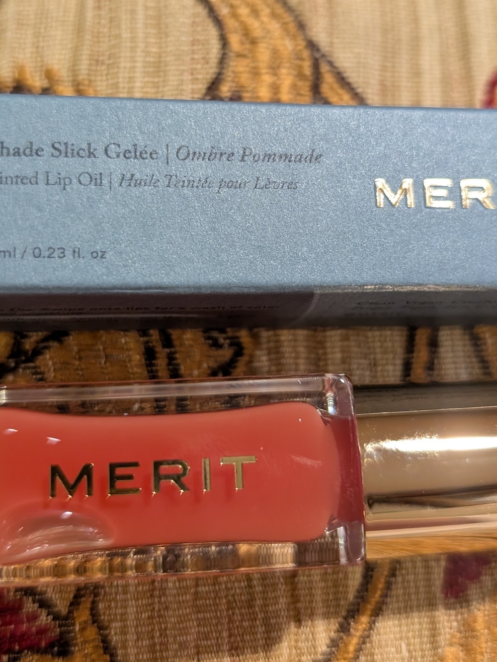 NIB Merit  Lip Oil - In The Shade Jete